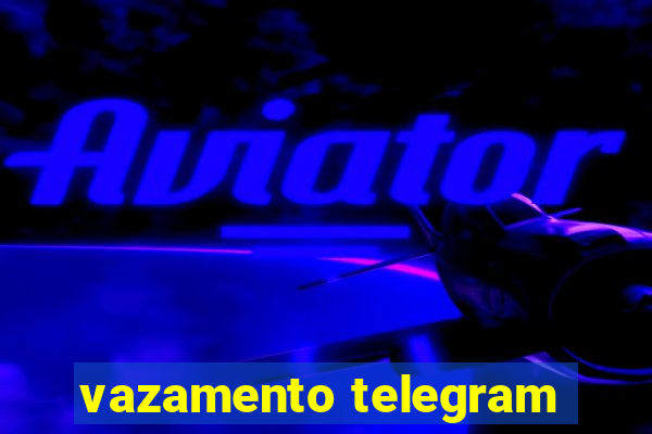 vazamento telegram